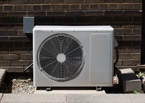 External Compressor for a Split System Heating and Cooling Unit in East Melbourne