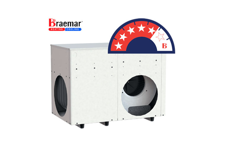 Gas ducted heater